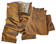 Britches Chaparral CANVAS brown